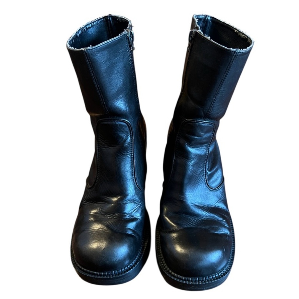 Harley-Davidson Black Combat Boots GUC
